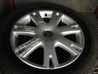 Alu kolo originál VW Touareg 8x18" ET57, 5x120x65 a Cooper Discoverer Sport 255/55 R18 109H 40%