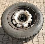 Plechový disk KFZ 9375 6,5Jx15 5x98x58 ET27 a Kleber Krisalp HP2 205/65 R15 94T 80%, Michelin Alpin A4 205/65 R15 94H 60% + Poklice