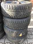 Alu kolo DEZENT 7.5x17" ET35 5x120x72.5 a Pirelli Winter 210 SottoZero 205/50 R17 89H RFT 40%