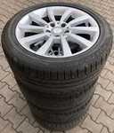 Alu kolo originál MERCEDES 8.5x17" 5x112x66.5 ET34.5 a Pirelli Winter 210 SottoZero II 245/45 R17 99H XL MO 20%