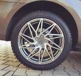 MERCEDES V-Class jsme obuli na Alu kolo KESKIN 8x18“ ET45, 5x112x66.5 a Bridgestone Blizzak LM001 245/45 R18 100V