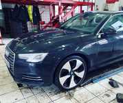 AUDI A4 jsme obuli na Alu kolo originál BMW i8 7.5x20" ET40, 5x112x66.5 a Bridgestone Blizzak LM32 215/45 R20 95V XL *