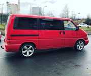 VW T4 jsme obuli na Alu kolo originál AUDI 8x18" ET41 5x112x57 a Continental ContiProContact 235/40 R18 95H XL