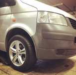 VW T5 jsme obuli na Alu kolo 7.5x17" ET34, 5x120x65 a Nexen Winguard Sport 235/55 R17 103V XL