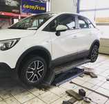 OPEL CROSSLAND X jsme obuli na Alu kolo PROLINE 6.5x16" 4x108x65 ET20 a Bridgestone Turanza T001 195/60 R16 89H