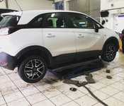 OPEL CROSSLAND X jsme obuli na Alu kolo PROLINE 6.5x16" 4x108x65 ET20 a Bridgestone Turanza T001 195/60 R16 89H