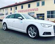 AUDI A4 jsme obuli na Alu kolo originál AUDI 9x18" ET52 5x112x66.5 a Pirelli P7 Cinturato 245/40 R18 97Y XL AO