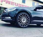 VW PASSAT jsme obuli na Alu kolo KESKIN 9x20“ ET30, 5x112x66.5 a Pirelli PZero 255/30 R20 92Y RO1