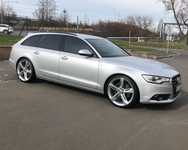 AUDI A6 jsme obuli na Alu kolo originál AUDI 9x21" ET35, 5x112x66.5 a Pirelli PZero Nero 265/30 R21 96Y XL RO1