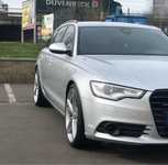 AUDI A6 jsme obuli na Alu kolo originál AUDI 9x21" ET35, 5x112x66.5 a Pirelli PZero Nero 265/30 R21 96Y XL RO1