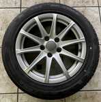 Alu kolo originál AUDI 7x16“ ET47, 5x112x57 a Lassa Greenways 205/55 R16 91V 100%