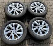 Alu kola originál HYUNDAI 7x17“ ET51, 5x114.3x67 a Nokian WR 3 SUV 225/60 R17 103H XL 90%