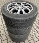 Alu kolo ALUTEC 7x16" ET45, 5x112x66.5 a Dunlop SP Sport FastResponse 205/55 R16 91V 70% a Continental ContiPremiumContact 5 205/55 R16 91V 70%