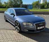 AUDI A8 jsme obuli na Alu kolo originál AUDI 9x21" ET35, 5x112x66.5 a Continental SportContact 7 275/35 R21 103Y XL + čidla tlaku TPMS