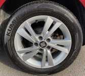 SEAT IBIZA jsme obuli na Alu kolo originál ŠKODA 6x15" ET38, 5x100x57 a Kumho KH27 Ecowing ES01 185/60 R15 84H