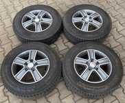 Alu kolo HRS 6.5x16" 5x130x78.1 ET60 a Pirelli Carrier 215/75 R16 C 113R