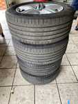 Alu kolo 7.5x17" ET34, 5x120x65 a 2ks Continental PremiumContact 5 235/55 R17 103W XL 30% a 2ks Michelin Primacy 4 235/55 R17 103Y XL 30%