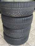 Alu kolo originál VW 6.5x17" ET39 5x112x57 a Sailun Ice Blazer Alpine EVO1 225/45 R17 94V XL 90%