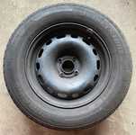 Plechový disk Peugeot KFZ 7815 6,5Jx15 4x108x65 ET27 a Bridgestone Duravis R410 205/65 R15 C 102T 80%