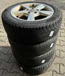 Alu kolo originál AUDI 6.5x16" ET43 5x112x57 a Pirelli Cinturato Winter 2 205/55 R16 91H 0%