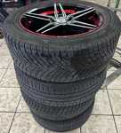 Alu kolo YAKUZA 7.5x17“ ET48, 5x112x66.5 a Nokian WR Snowproof 225/55 R17 101V XL 10%