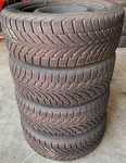 Plechový disk KFZ 9187 6,5Jx16 5x112x57 ET43 a Bridgestone Blizzak LM-32 205/55 R16 91H AO 50%