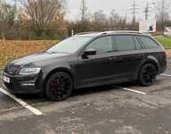 ŠKODA OCTAVIA jsme obuli na Alu kola 8x18“ ET45 5x112x57 a Hankook Winter i*cept Evo3 W330 235/40 R18 95V