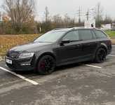 ŠKODA OCTAVIA jsme obuli na Alu kola 8x18“ ET45 5x112x57 a Hankook Winter i*cept Evo3 W330 235/40 R18 95V