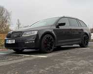 ŠKODA OCTAVIA jsme obuli na Alu kola 8x18“ ET45 5x112x57 a Hankook Winter i*cept Evo3 W330 235/40 R18 95V