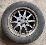 Alu kolo DBV 7x15" ET42, 5x100x57 a Kumho KW17 195/65 R15 91T 10%