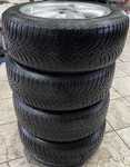 Alu kolo originál VW 7x16" ET59 5x112x57 a Goodyear UltraGrip 9+ 205/55 R16 91T 10%